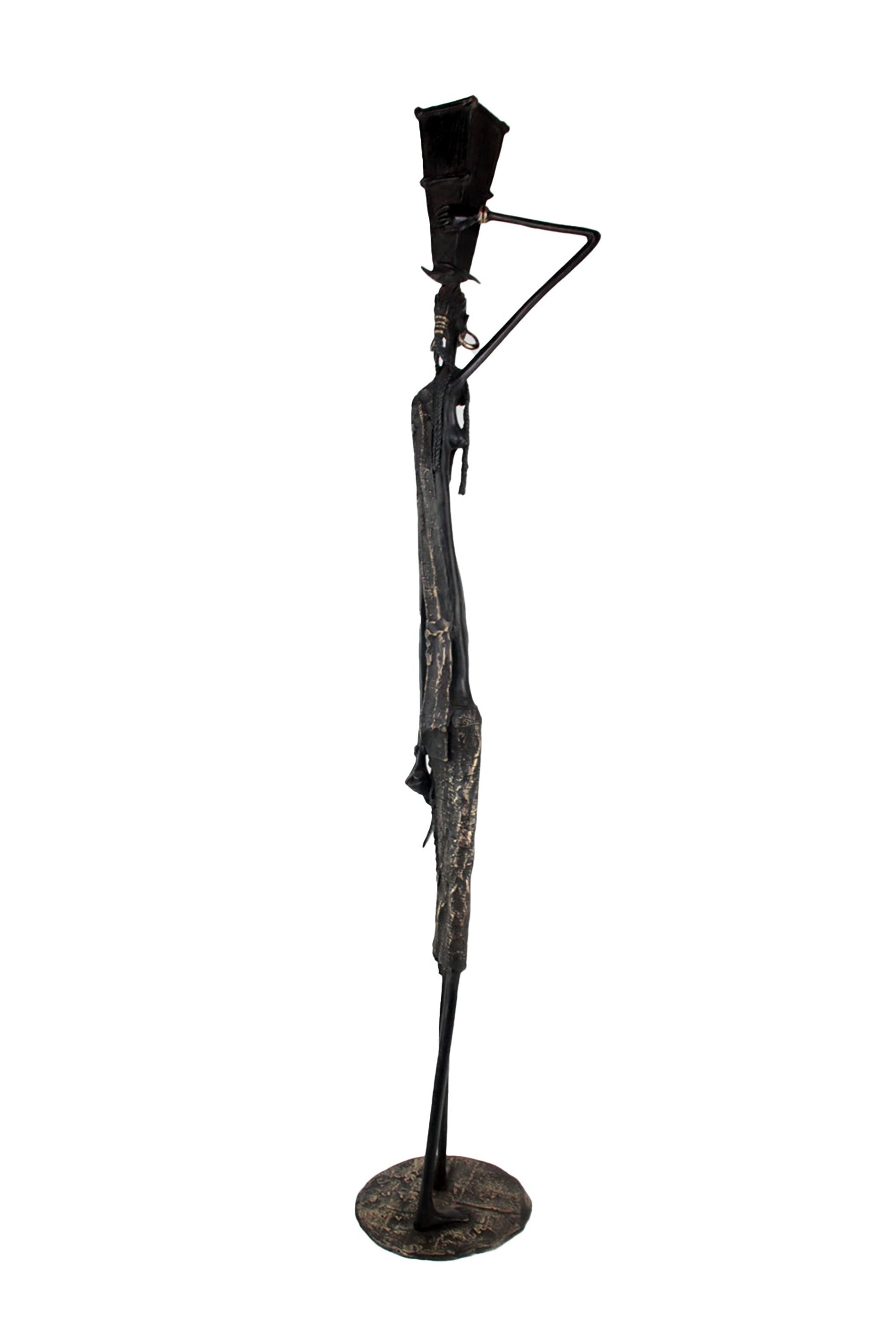 Bronze Issouf 80 cm noir n°1 Bronzes d'Afrique