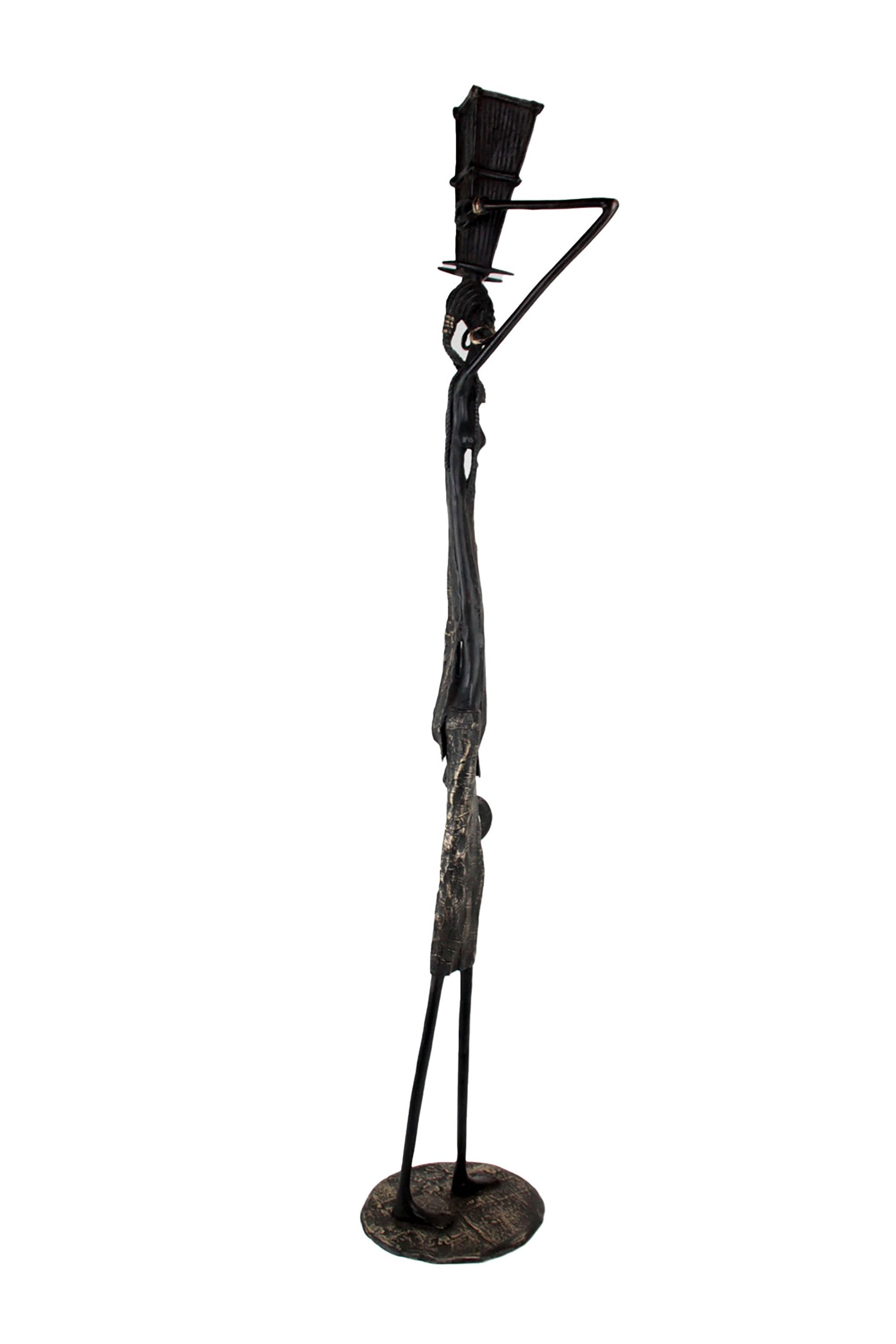 Bronze Issouf 80 cm noir n°1 Bronzes d'Afrique