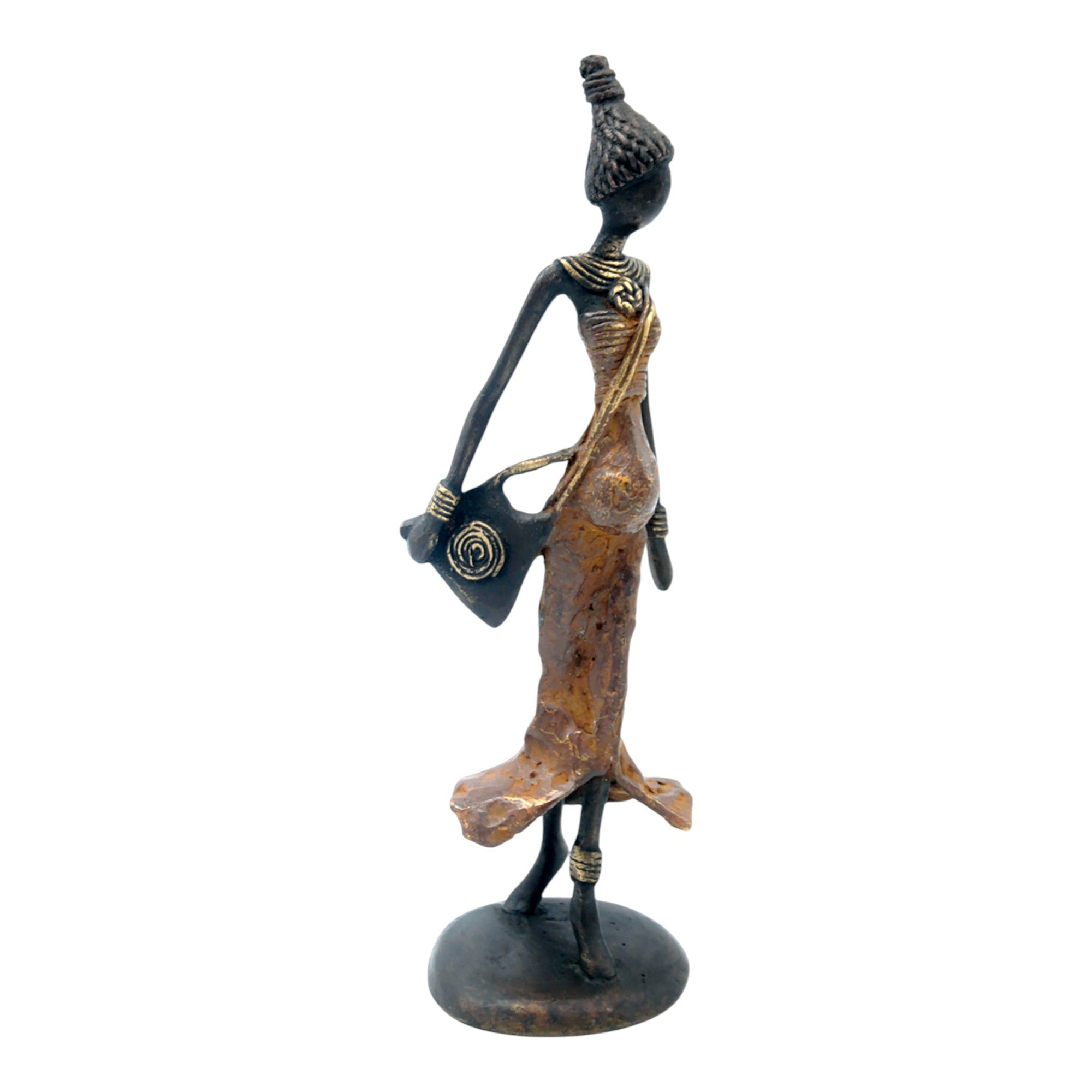 Bronze 25 cm marron n°11 Bronzes d'Afrique