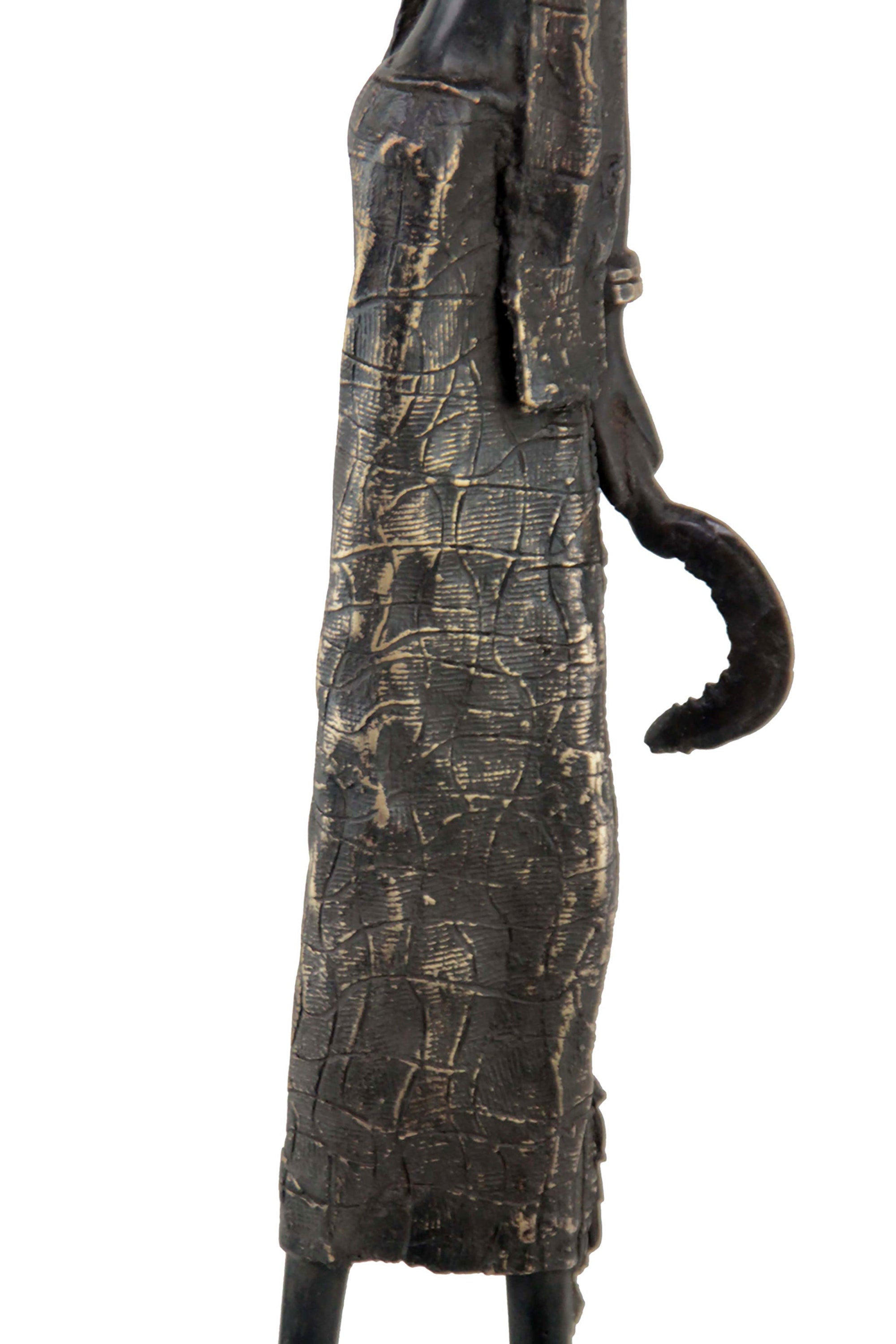 Bronze Issouf 80 cm noir n°1 Bronzes d'Afrique