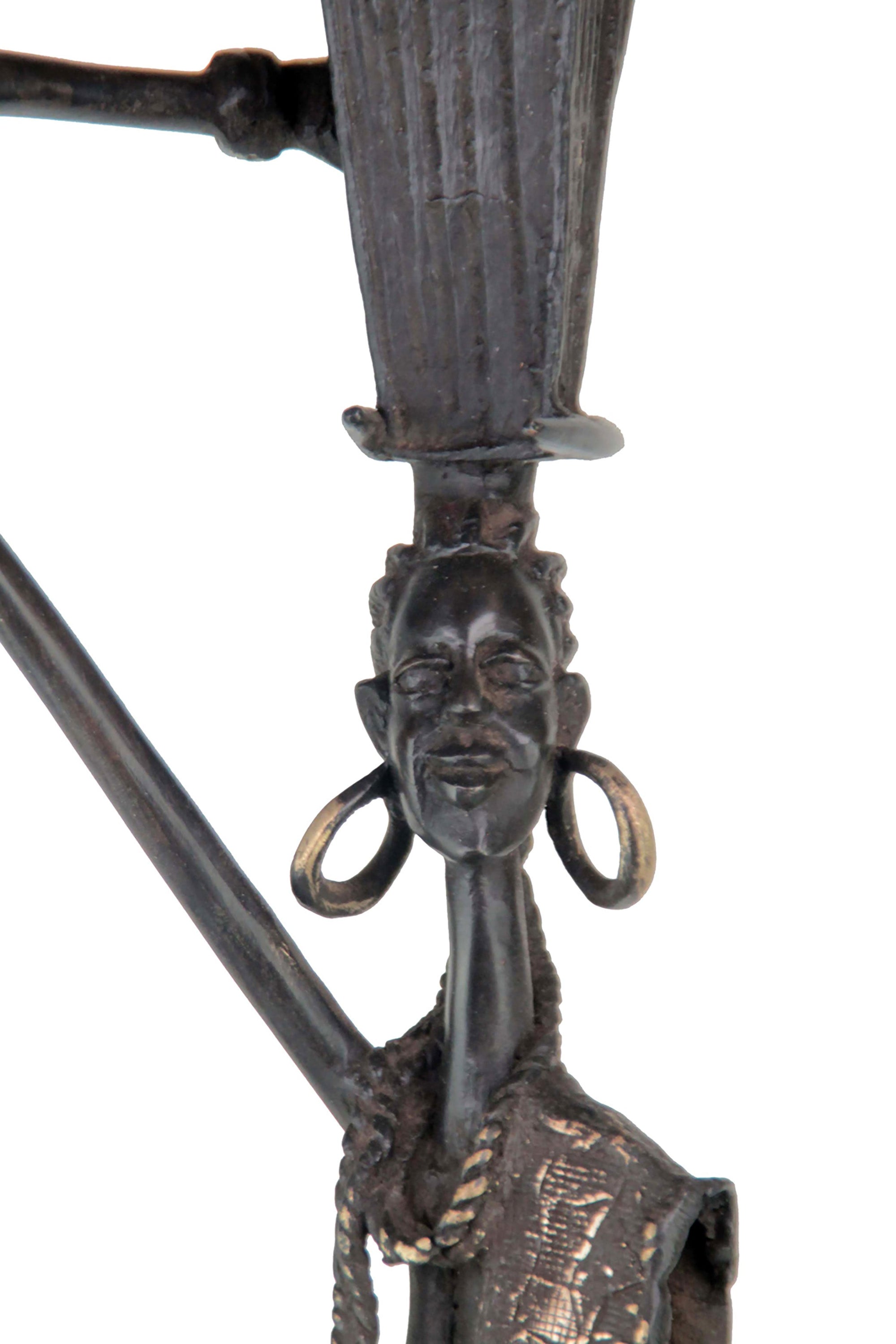 Bronze Issouf 80 cm noir n°1 Bronzes d'Afrique