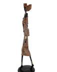 Bronze Issouf 110 cm marron n°2 Bronzes d'Afrique