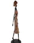 Bronze Issouf 110 cm marron n°2 Bronzes d'Afrique