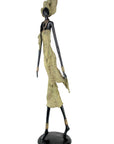 Bronze Issouf 110 cm vert n°1 Bronzes d'Afrique