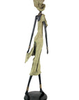 Bronze Issouf 110 cm vert n°1 Bronzes d'Afrique