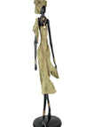 Bronze Issouf 110 cm vert n°1 Bronzes d'Afrique