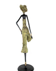 Bronze Issouf 110 cm vert n°2 Bronzes d'Afrique