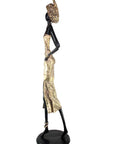 Bronze Issouf 110 cm doré n°1 Bronzes d'Afrique