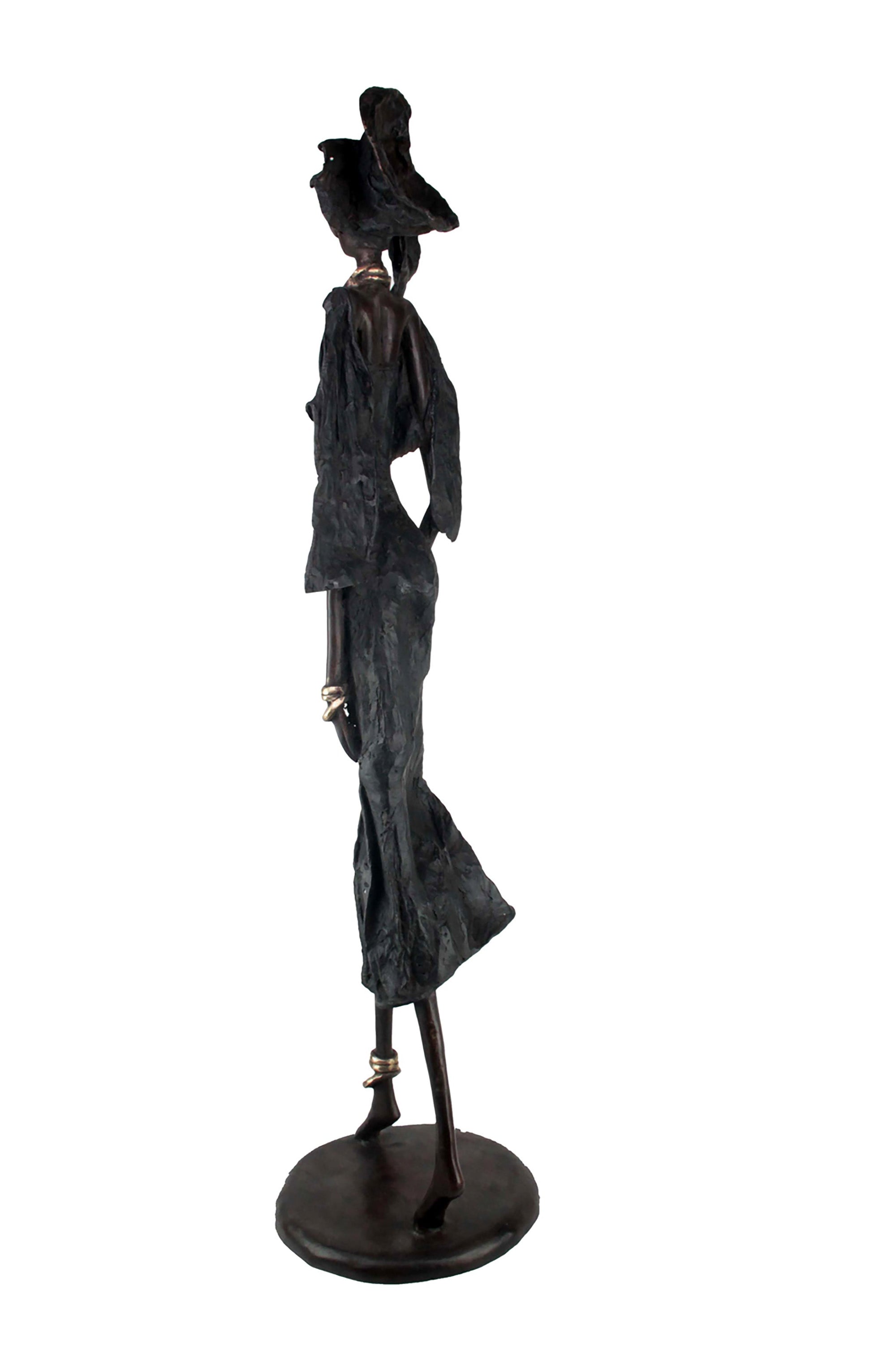 Bronze Issouf 110 cm noir n°1 Bronzes d'Afrique