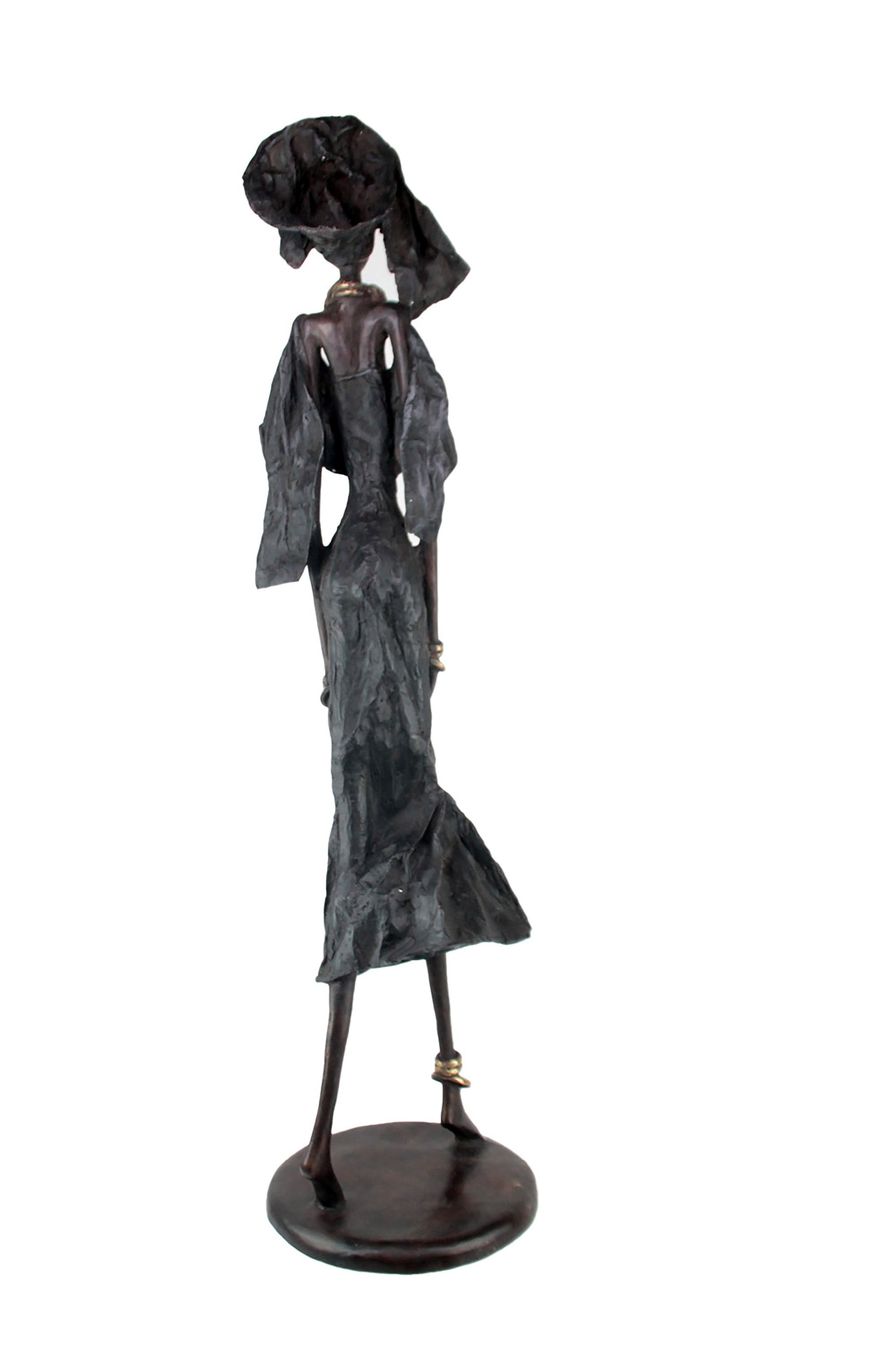 Bronze Issouf 110 cm noir n°1 Bronzes d'Afrique