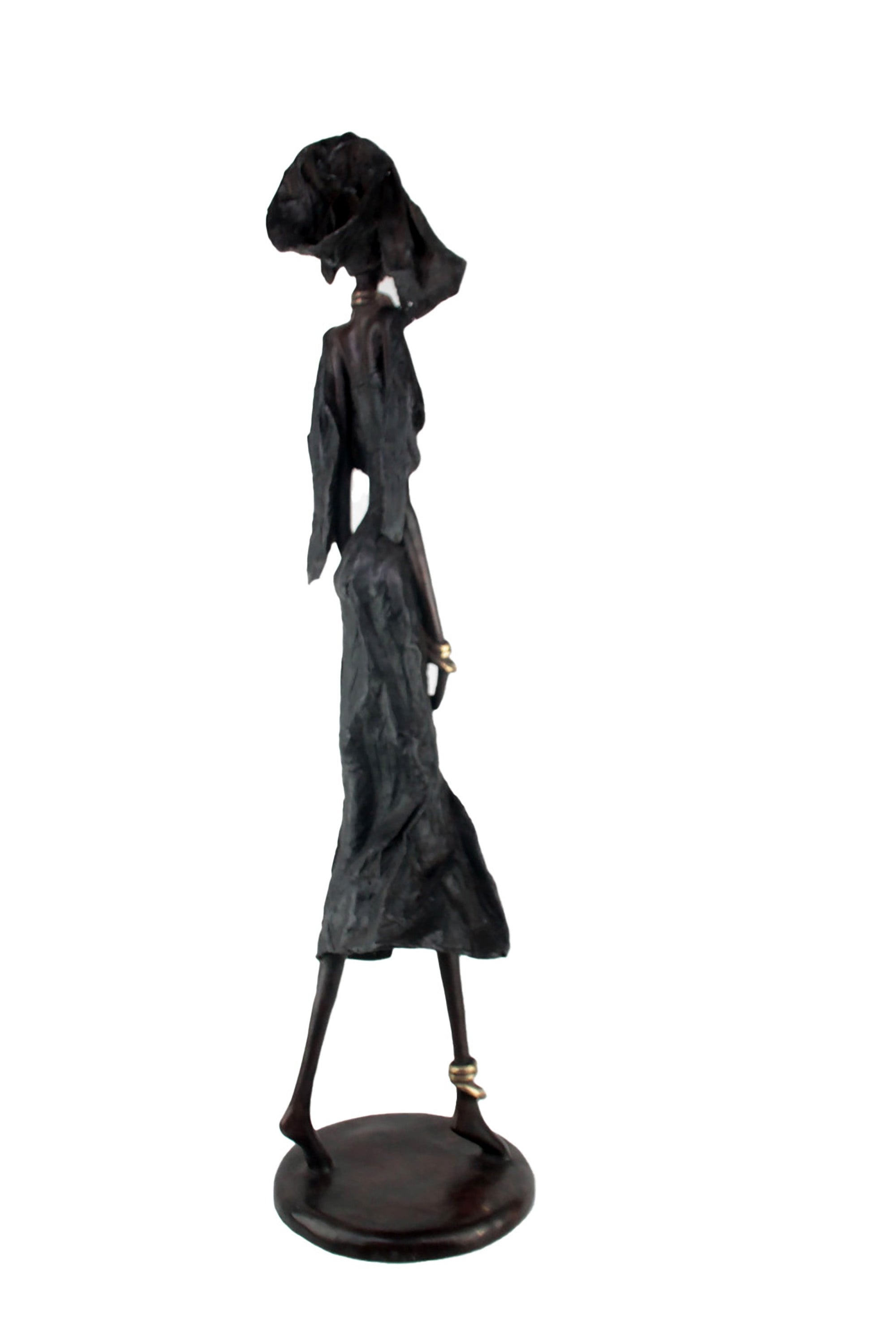 Bronze Issouf 110 cm noir n°1 Bronzes d'Afrique