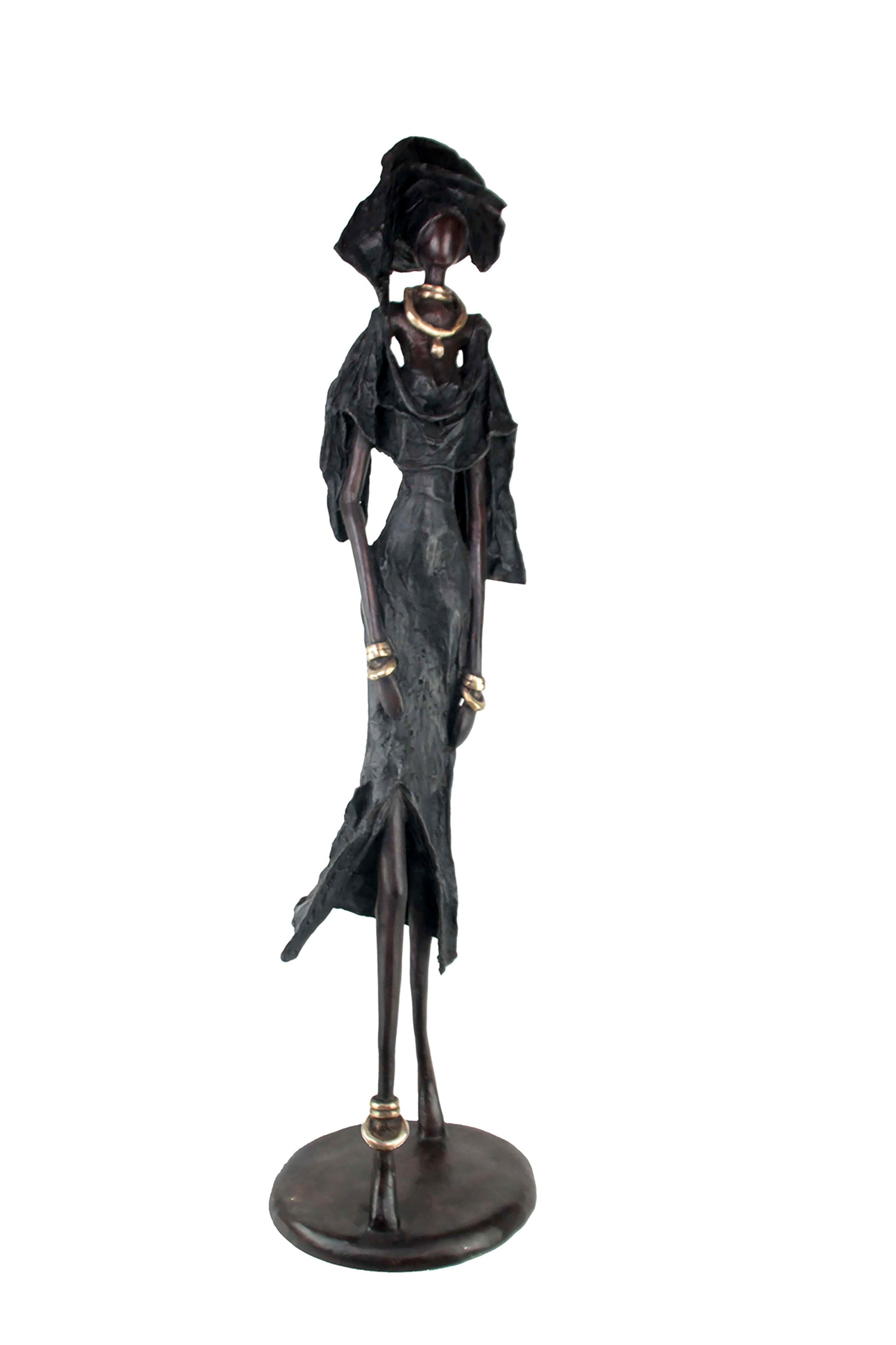 Bronze Issouf 110 cm noir n°1 Bronzes d'Afrique