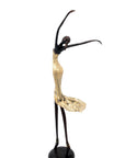 Bronze danseuse 55 cm doré n°1 Bronzes d'Afrique