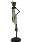 Bronze Issouf 130 cm vert n°2 Bronzes d'Afrique