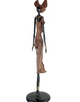 Bronze Issouf 130 cm marron n°2 Bronzes d'Afrique