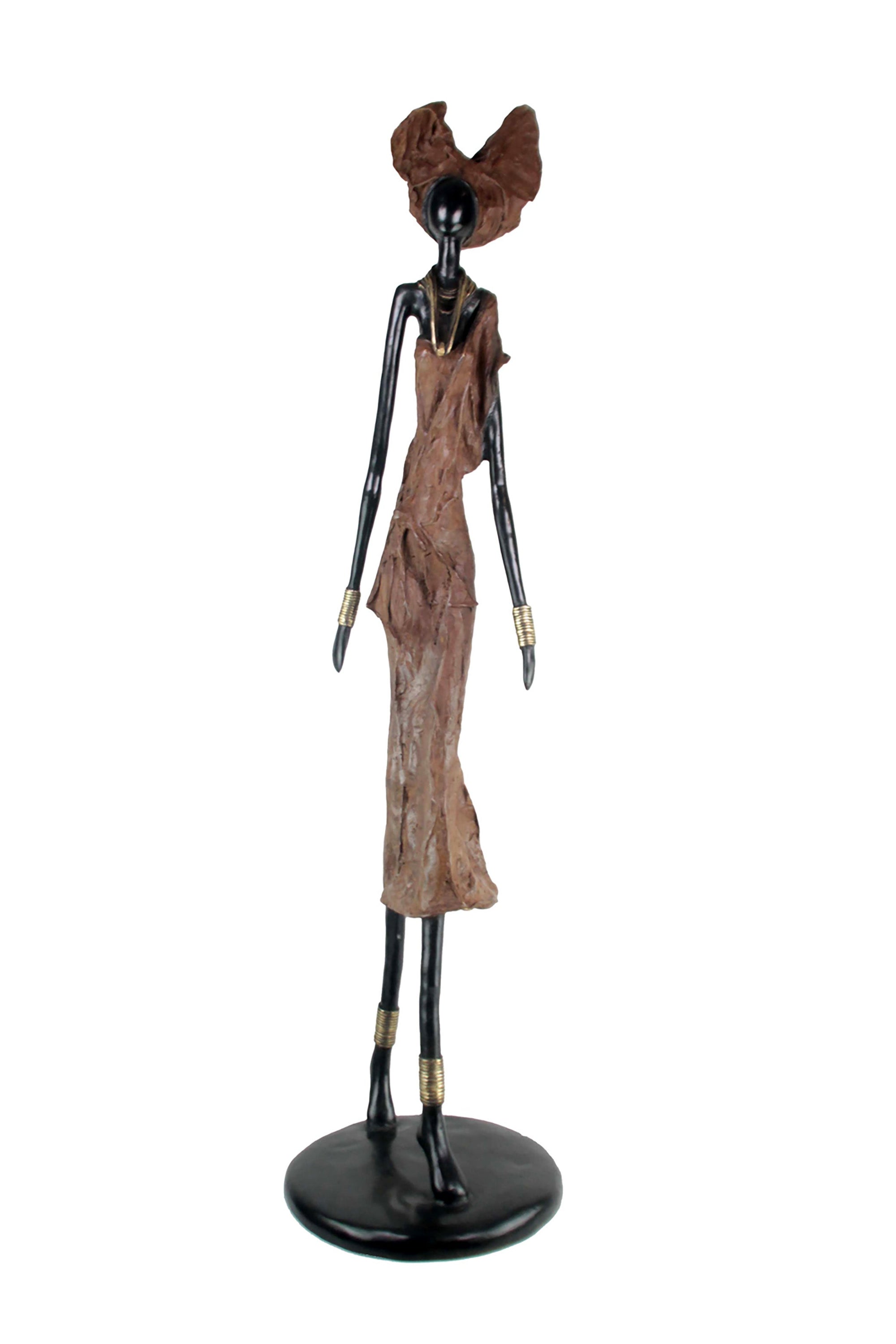 Bronze Issouf 130 cm marron n°2 Bronzes d'Afrique