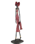 Bronze Issouf 130 cm rouge n°1 Bronzes d'Afrique