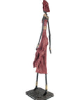 Bronze Issouf 130 cm rouge n°1 Bronzes d'Afrique