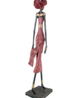 Bronze Issouf 130 cm rouge n°1 Bronzes d'Afrique