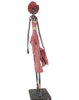 Bronze Issouf 130 cm rouge n°1 Bronzes d'Afrique