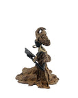Bronze Issouf exceptionnel assis 55 cm marron n°3 Bronzes d'Afrique