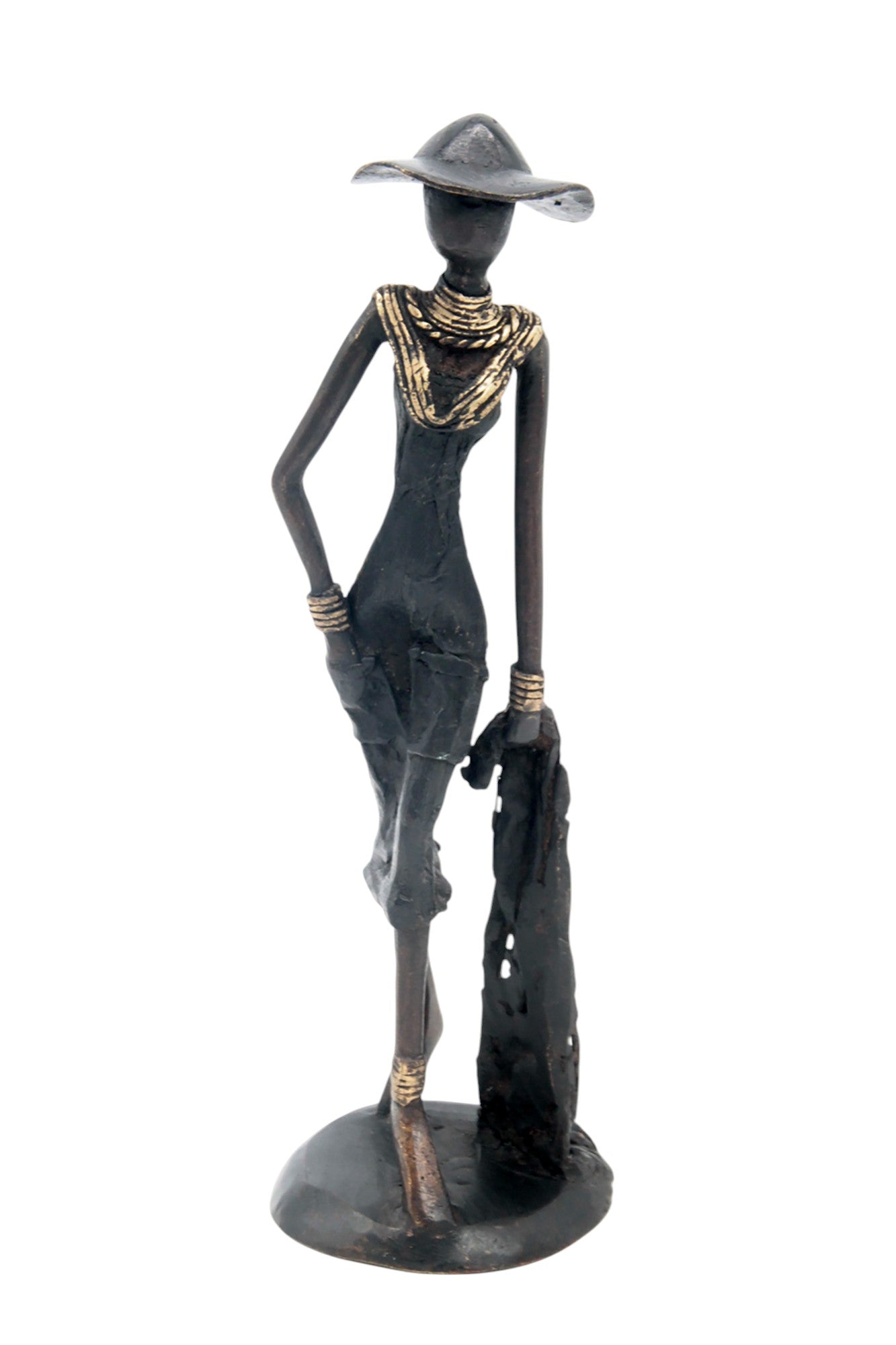 Bronze 25 cm noir n°1 Bronzes d'Afrique
