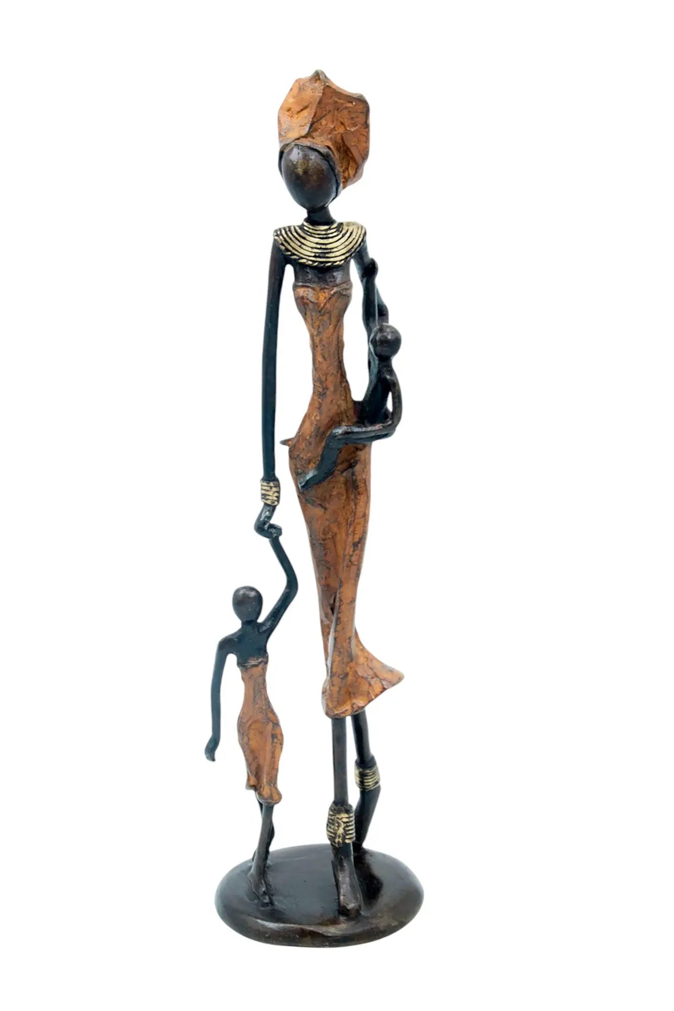 Bronze 35 cm marron n°3 Bronzes d'Afrique