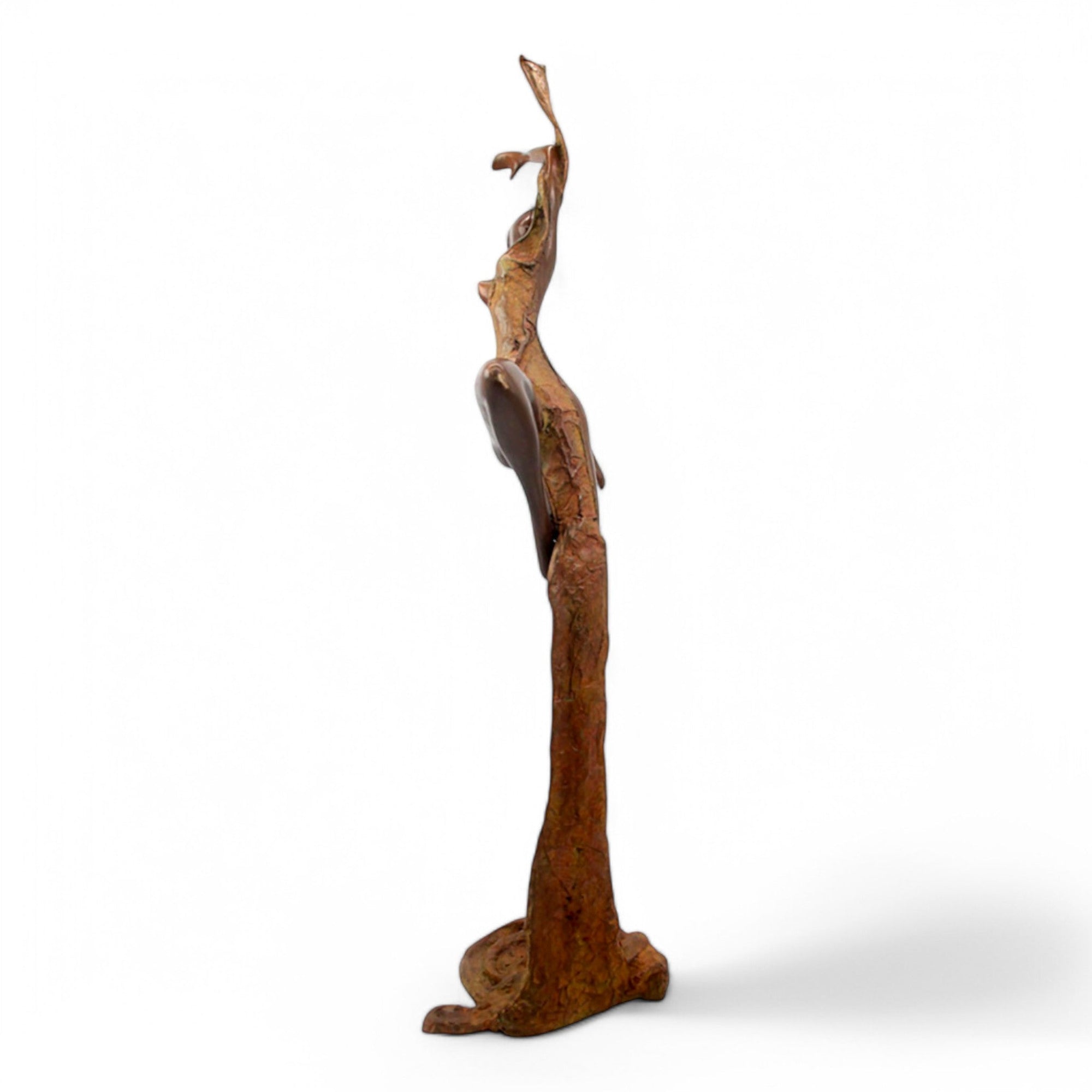 Bronze Issouf danseuse 70 cm vert n°1 Bronzes d'Afrique