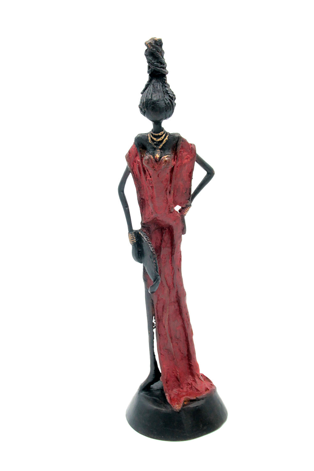 Bronze 35 cm rouge n°11 Bronzes d'Afrique