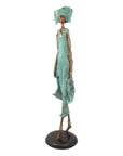 Bronze Issouf 80 cm vert n°1 Bronzes d'Afrique