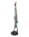 Bronze Issouf 80 cm vert n°1 Bronzes d'Afrique