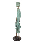 Bronze Issouf 80 cm vert n°1 Bronzes d'Afrique