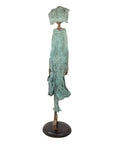 Bronze Issouf 80 cm vert n°1 Bronzes d'Afrique
