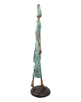Bronze Issouf 80 cm vert n°1 Bronzes d'Afrique
