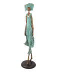 Bronze Issouf 80 cm vert n°1 Bronzes d'Afrique