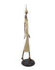 Bronze Issouf 80 cm doré n°1 Bronzes d'Afrique