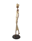 Bronze Issouf 80 cm doré n°1 Bronzes d'Afrique