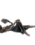 Bronze allongé 20 cm noir n°7 Bronzes d'Afrique
