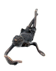 Bronze allongé 20 cm noir n°10 Bronzes d'Afrique
