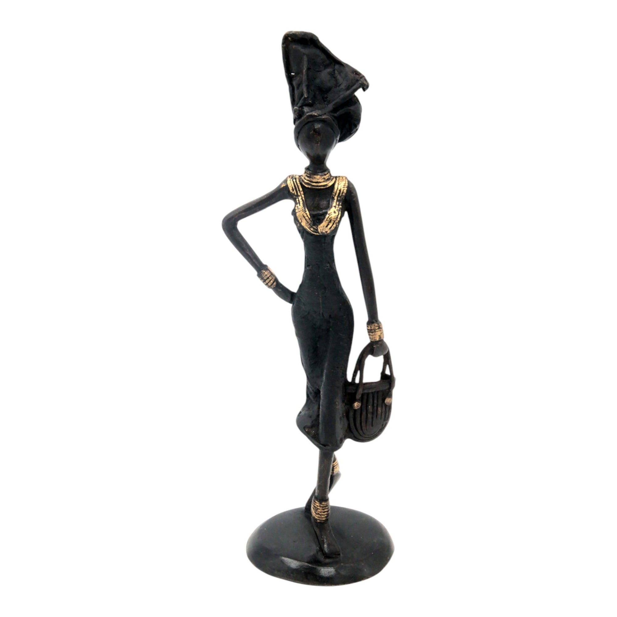 Bronze 25 cm noir n°16 Bronzes d'Afrique