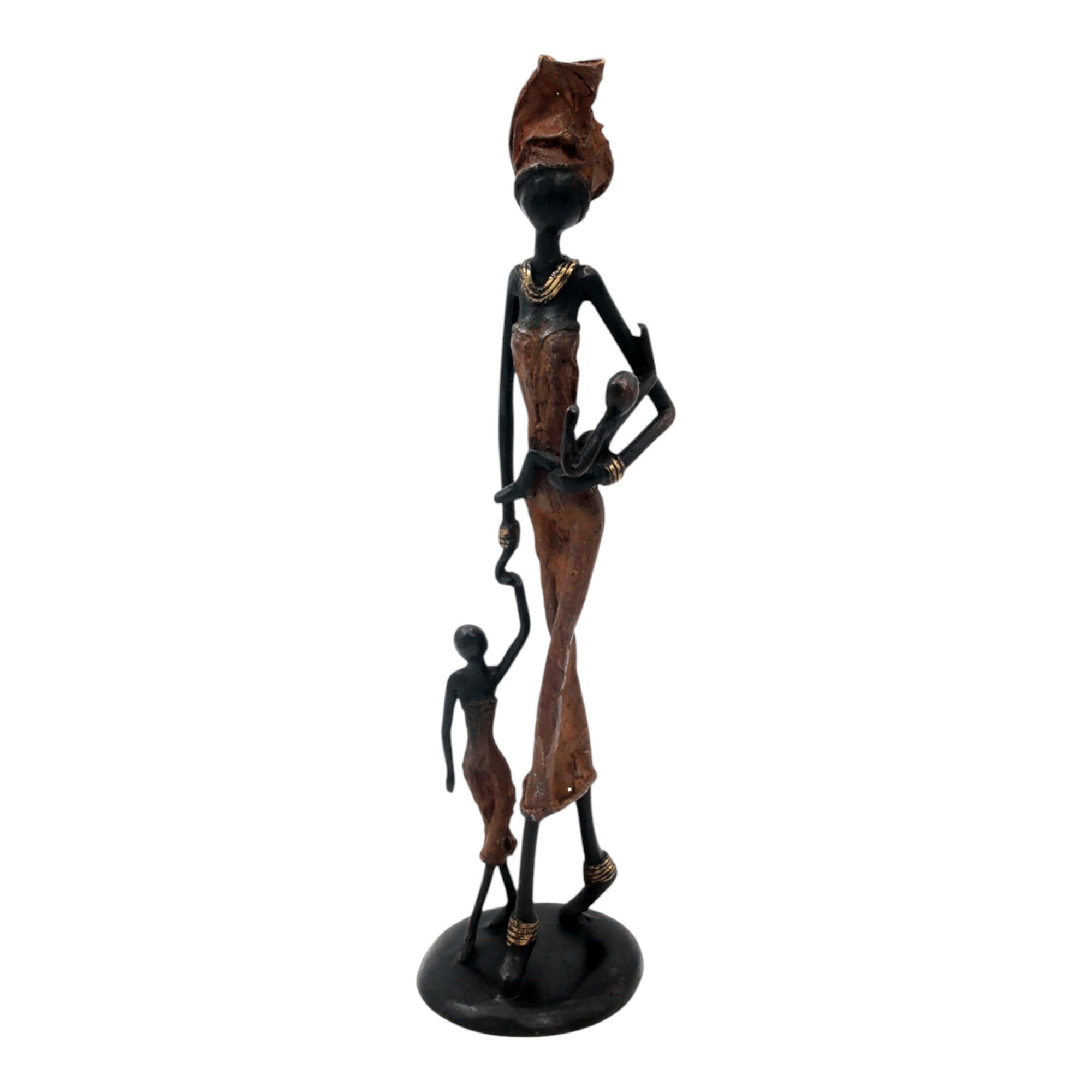 Bronze 35 cm marron n°5 Bronzes d'Afrique