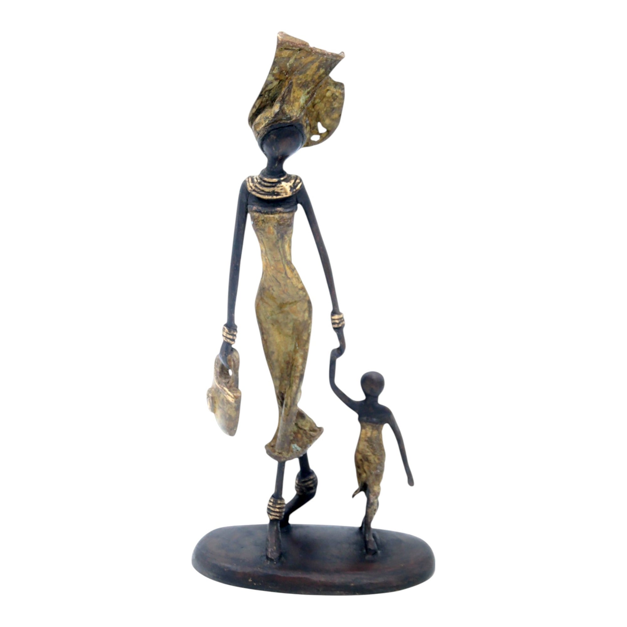 Bronze 25 cm vert n°33 