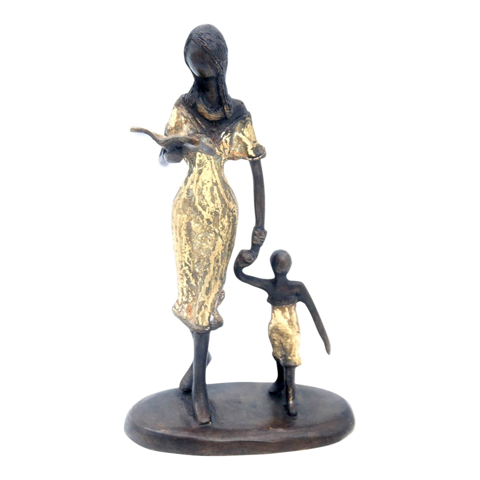 Bronze 25 cm doré n°10 