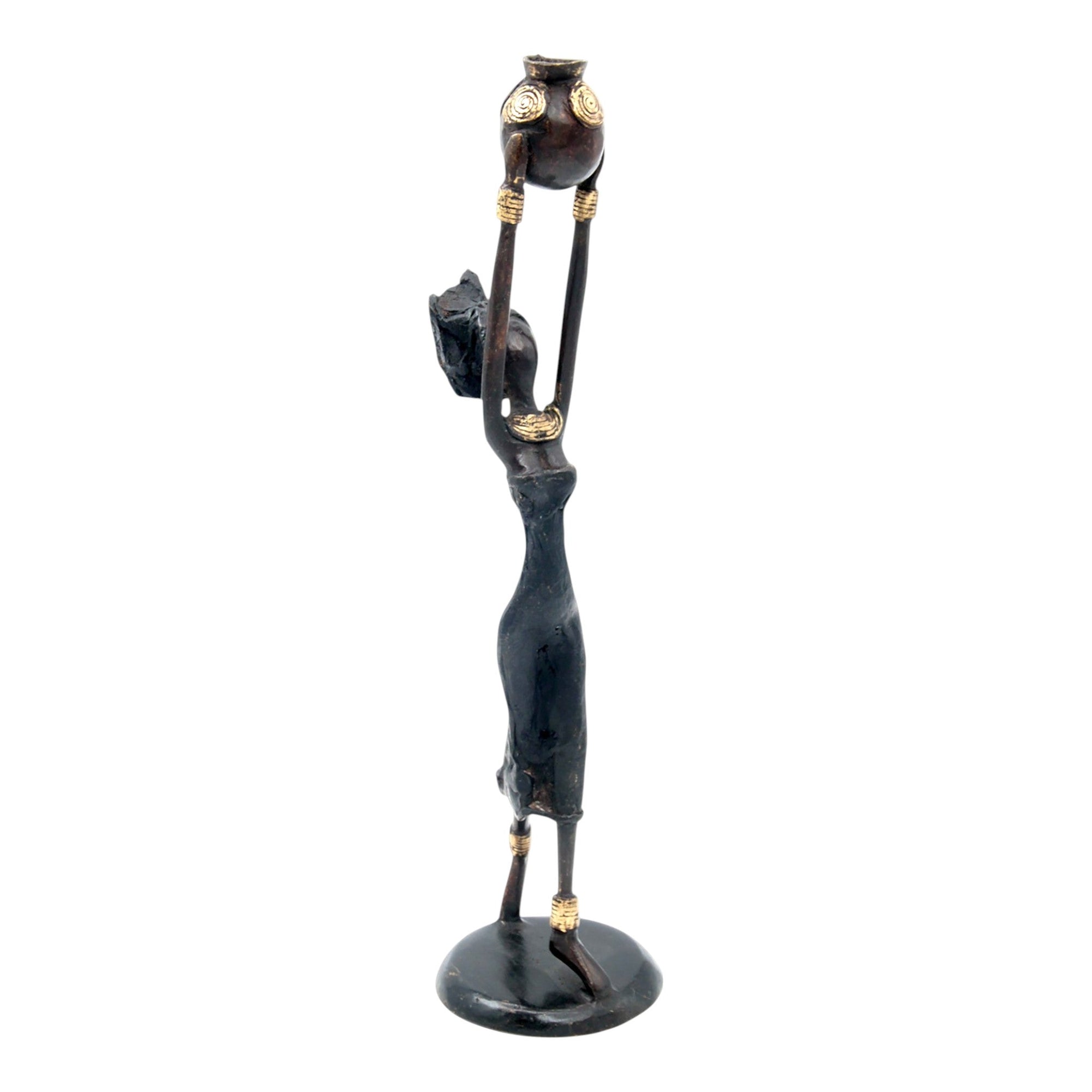 Bronze 25 cm noir n°18 