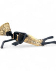 Bronze allongé 20 cm doré n°5 