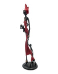 Bronze 35 cm rouge n°20 