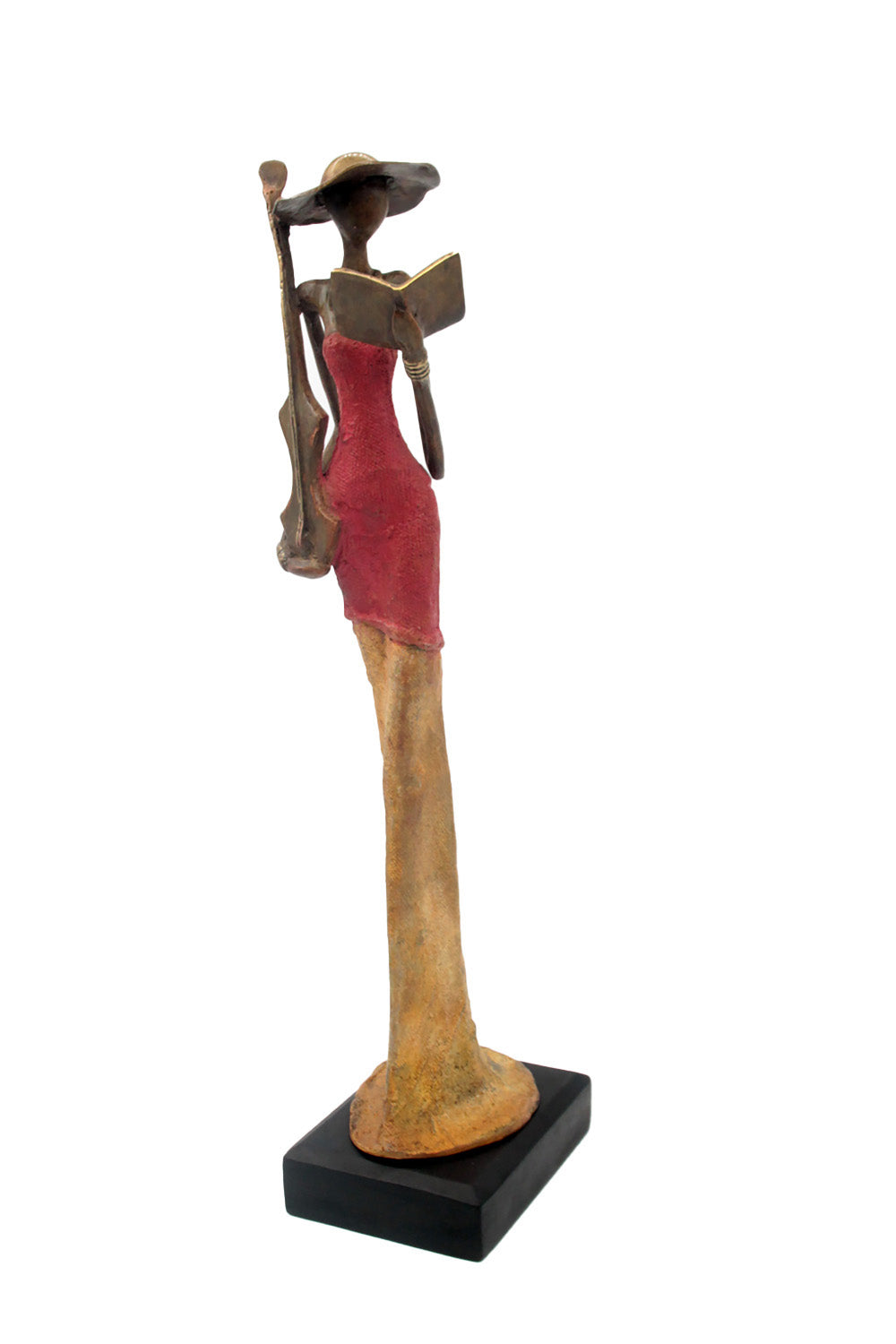 Bronze Issouf 55 cm rouge n°1 Bronzes d'Afrique