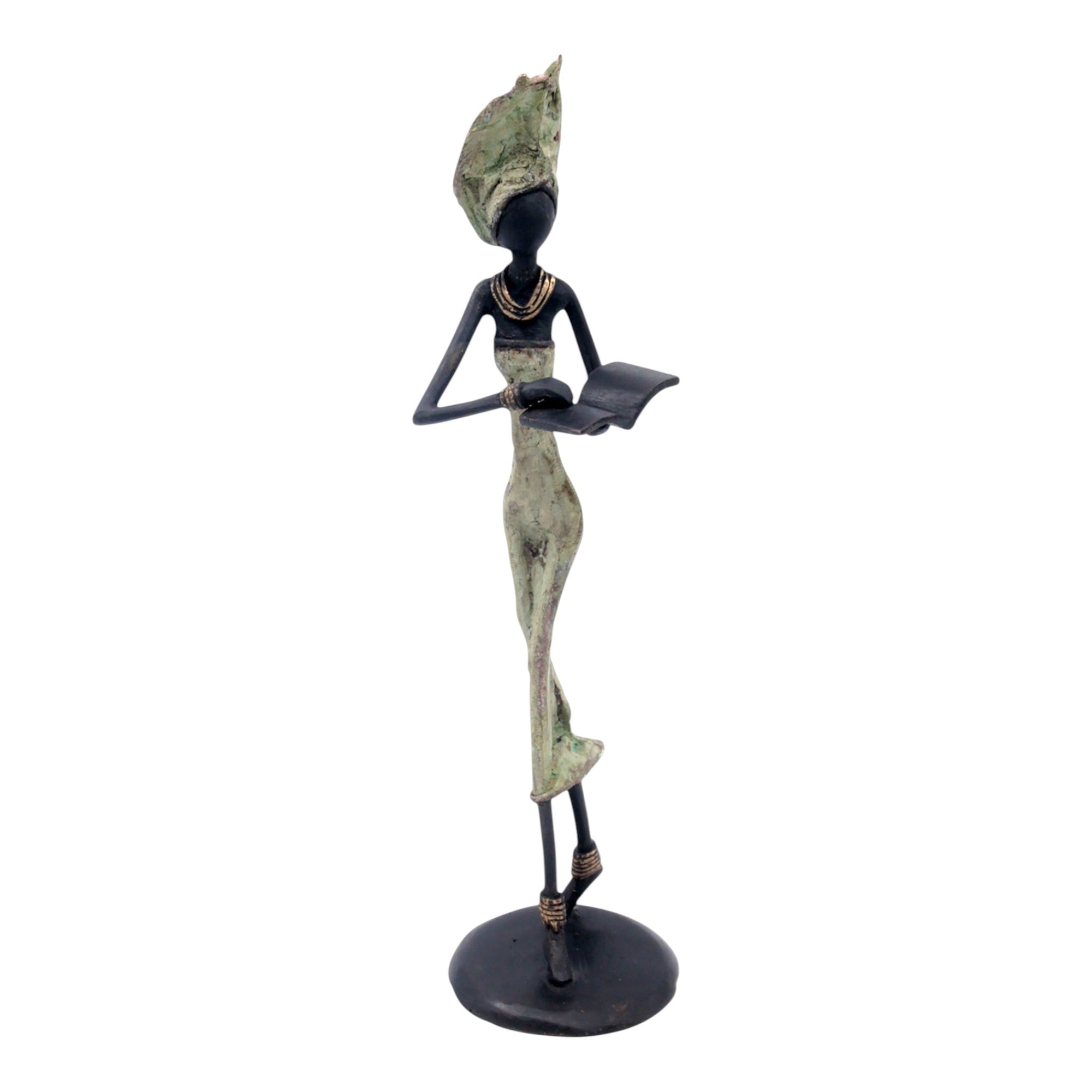 Bronze 35 cm vert n°13 