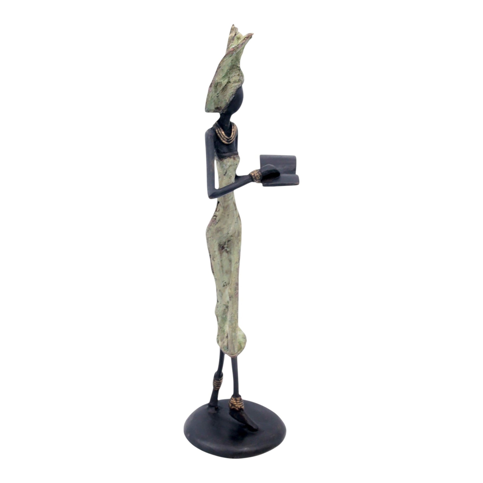 Bronze 35 cm vert n°13 