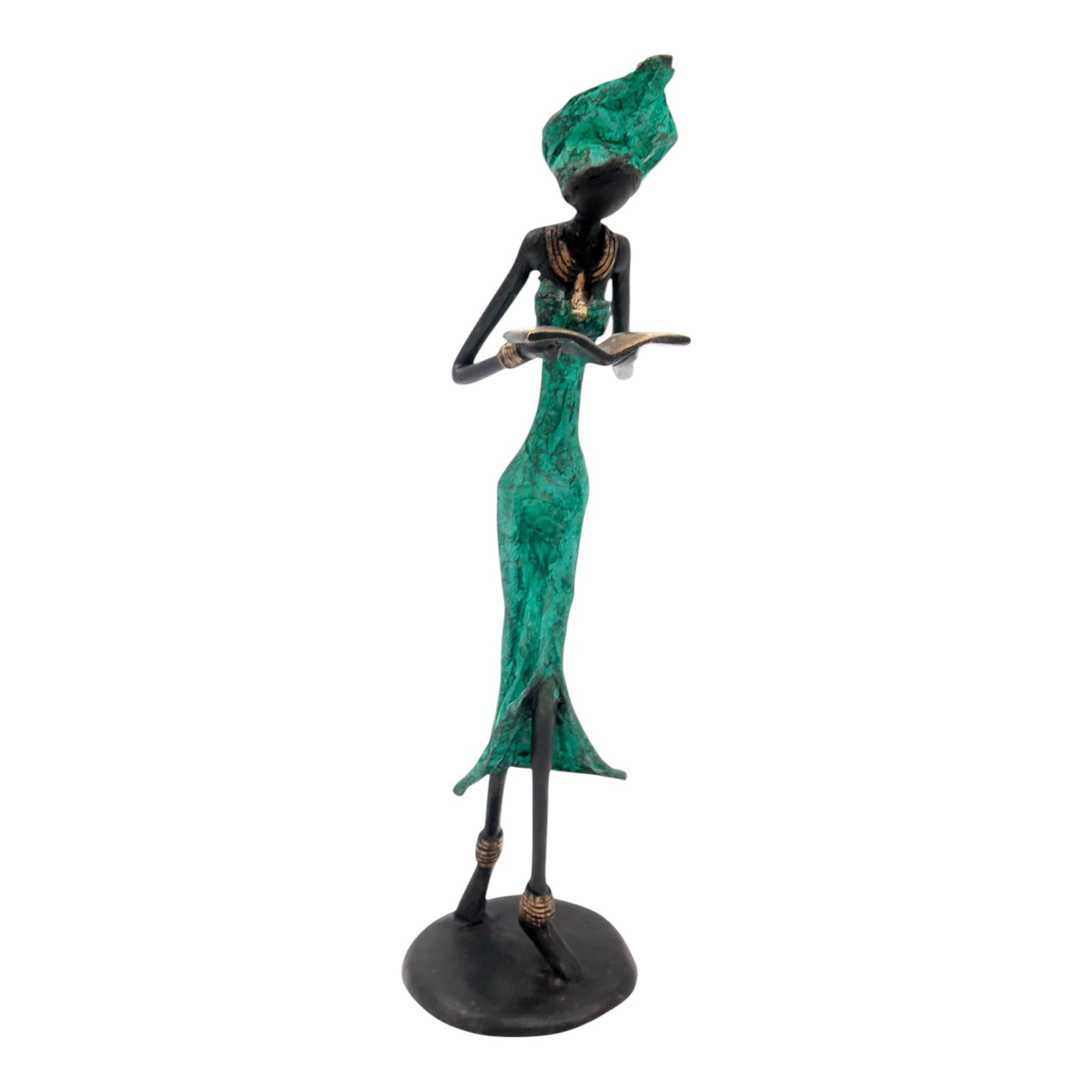 Bronze 35 cm vert n°22 